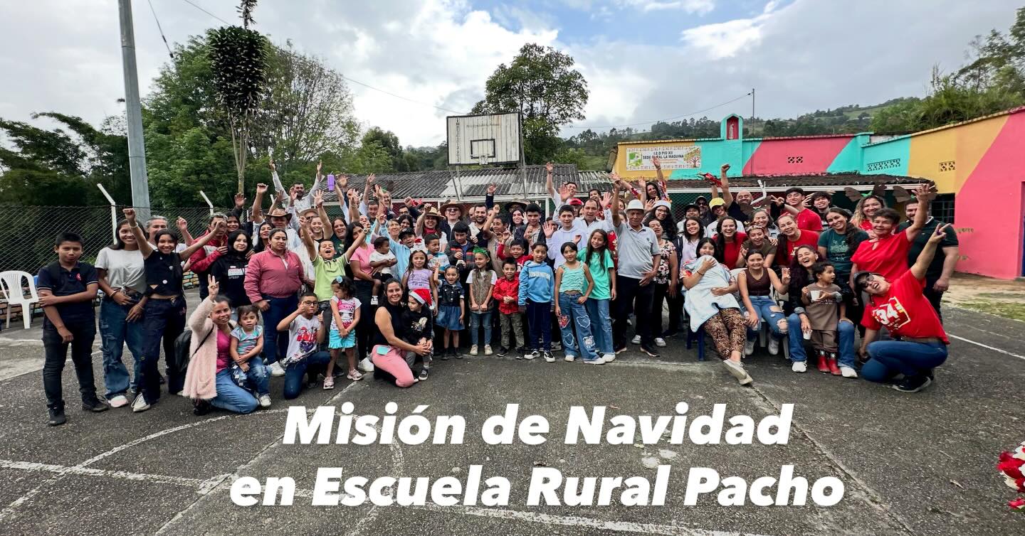 Misión de Navidad en Escuela Rural Pacho